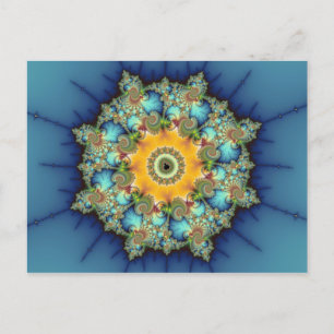 Cartão Postal Insular - Arte Mandelbrot