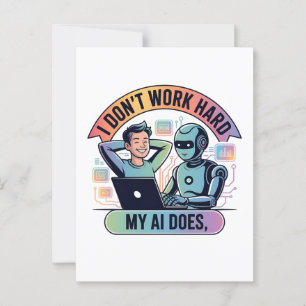 Cartão Postal Inteligência Artificial Mais Inteligente
