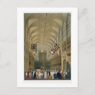Cartão Postal Interior da Capela de George, Rua, 1838 (litoral c