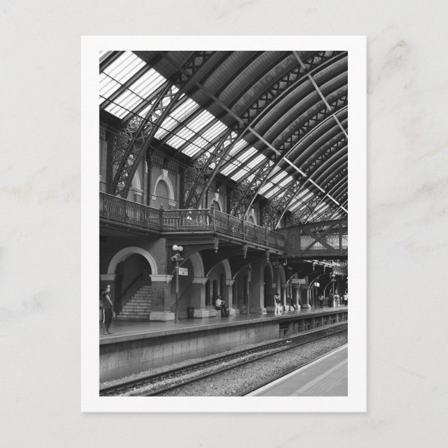 Cartão Postal - Interior da Estação da Luz (nº4) (Frente)