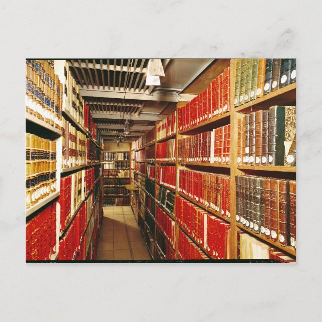 Cartão Postal Interior da loja de material impresso (Frente)