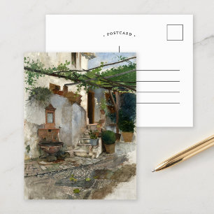 Cartão Postal Interior de Fazenda no Sul da Espanha Hugo Birge