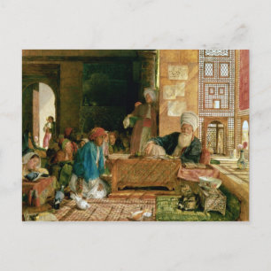 Cartão Postal Interior de uma escola, o Cairo