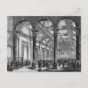 Cartão Postal Interior do Lloyd's de Londres
