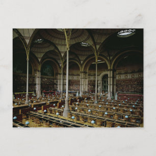 Cartão Postal Interior do Salle des Imprimes, 1868