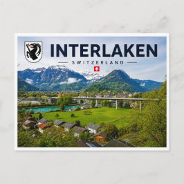 Cartão Postal Interlaken - Suíça