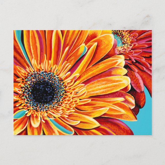 Cartão Postal Intermitências de cores II (Frente)