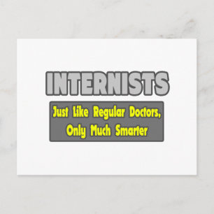 Cartão Postal Internistas... mais inteligentes