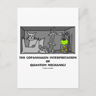Cartão Postal Interpretação De Copenhaga Sobre Mecânica Quântica