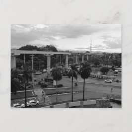 Cartão Postal Intersection Avenue Traffic Quezon City Philippine