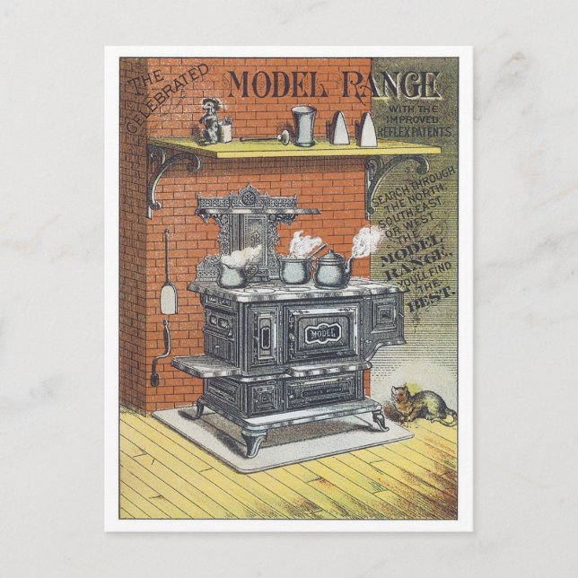 Cartão Postal Intervalo de Modelo (Frente)