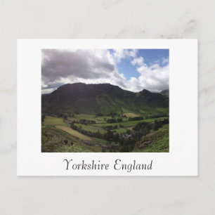 Cartão postal intitulado Yorkshire England