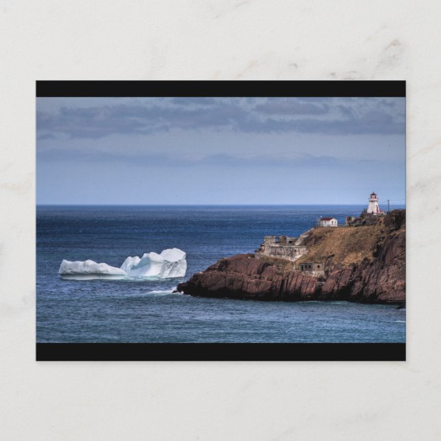 Cartão Postal Intruso Congelado (Frente)