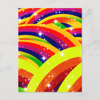 Cartão Postal invasão do arco-íris