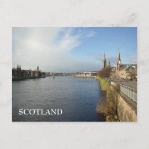 Cartão Postal Inverness, Escócia