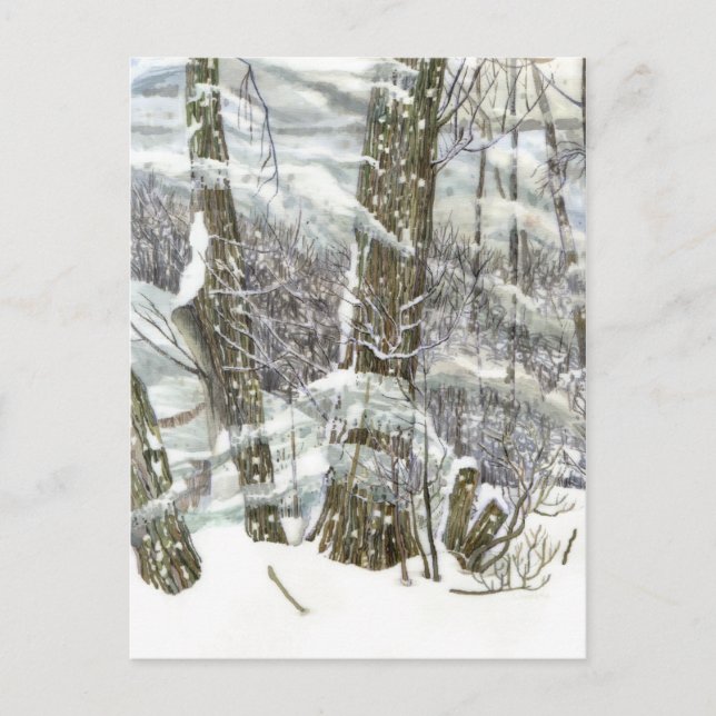 Cartão Postal Inverno (Frente)