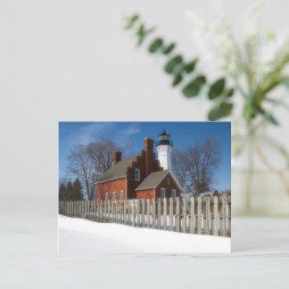 Cartão Postal Inverno em Port Sanilac