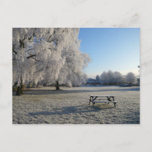 Cartão Postal Inverno em Warwick