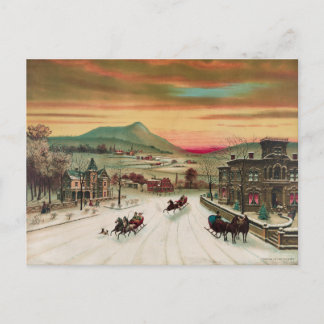 Cartão Postal Inverno No País