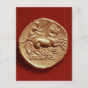 Cartão Postal Inverso de um Estado de Filipe II da Macedônia