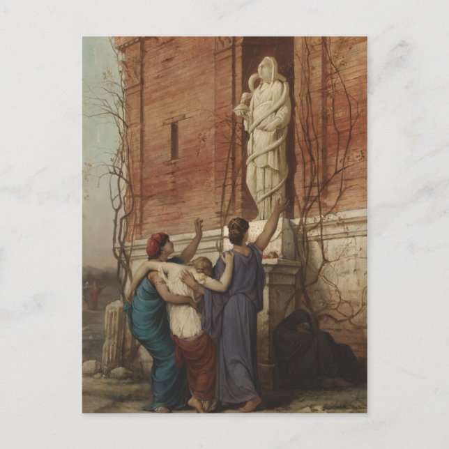 Cartão Postal Invocação à Deusa Hygieia, 1862 (Frente)