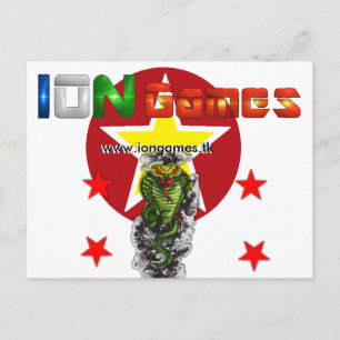 Cartão postal Ion Games