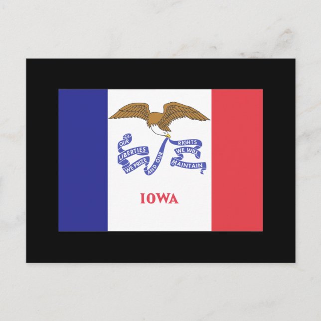 CARTÃO POSTAL IOWA (Frente)