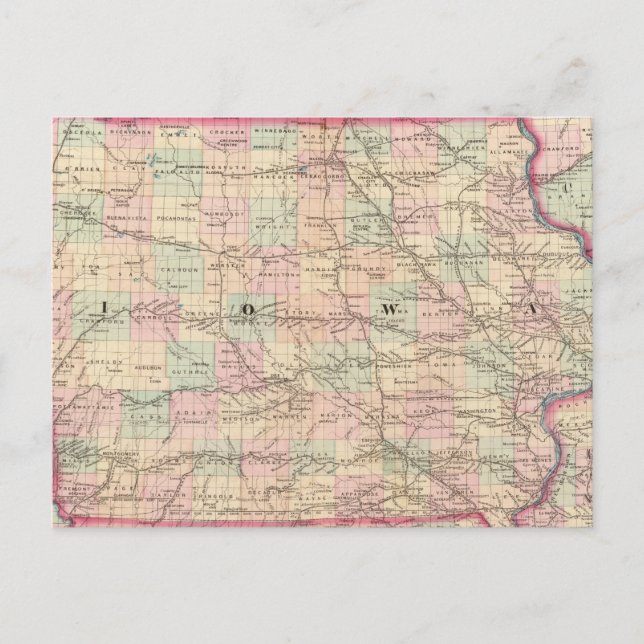 Cartão Postal Iowa 3 (Frente)