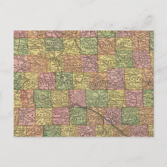 Cartão Postal Iowa 8 (Frente)