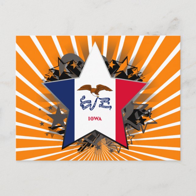 Cartão Postal Iowa Star (Frente)