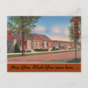 Cartão Postal Iowa, Sudbury Court, Marengo