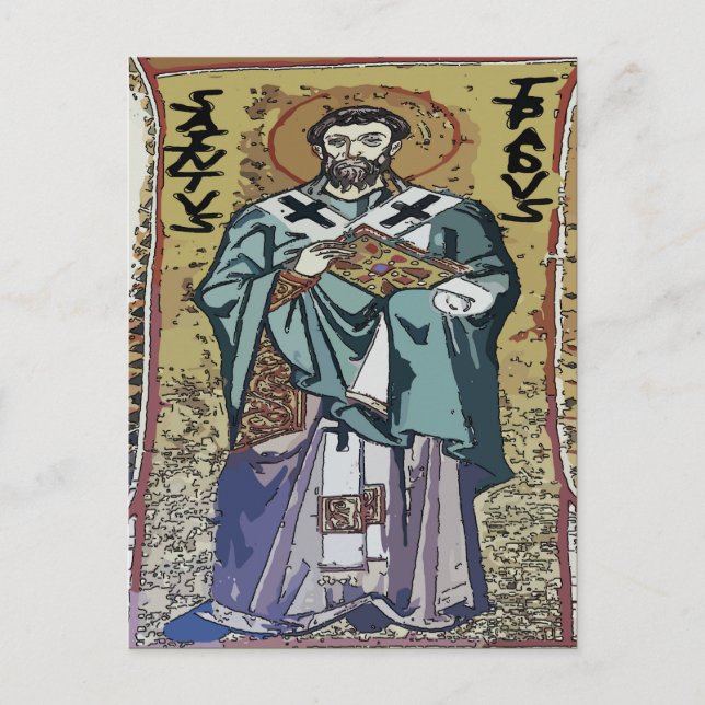 Cartão Postal Ipad do santo (Frente)