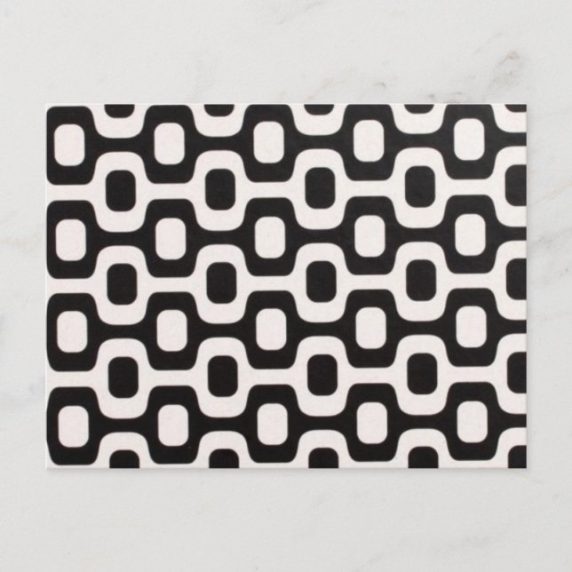 Cartão Postal Ipanema Leblon sidewalk Rio Brasil (Frente)