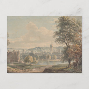 Cartão Postal Ipswich dos Motivos da Mansão de ChristChurch