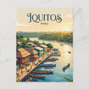 Cartão Postal Iquitos, Peru Peru