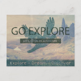Cartão Postal Ir Explorar