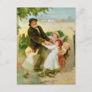 Cartão Postal Ir para a Feira