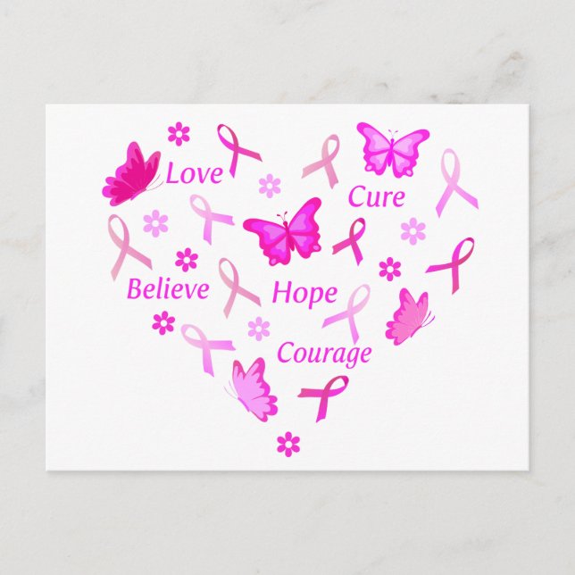 Cartão Postal Ir Rosa (Frente)