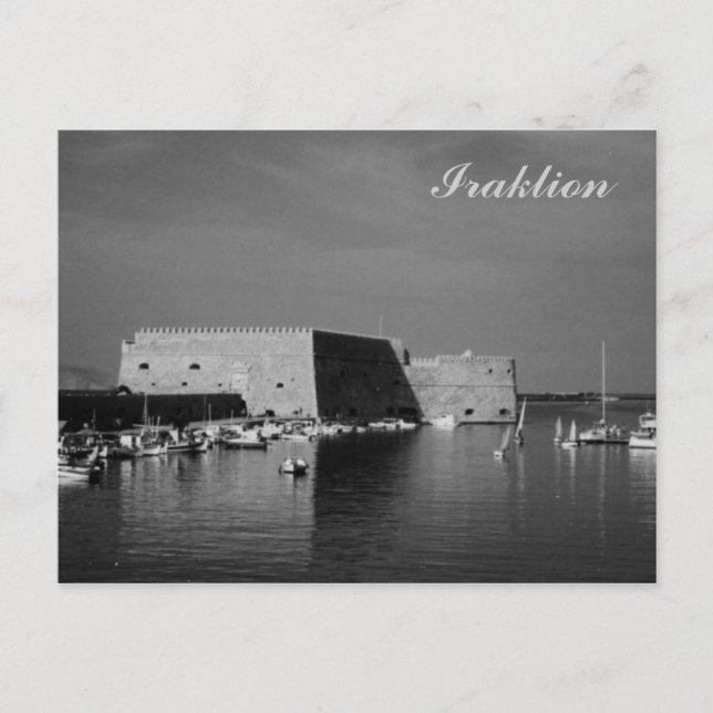 Cartão Postal Iraklion (Frente)