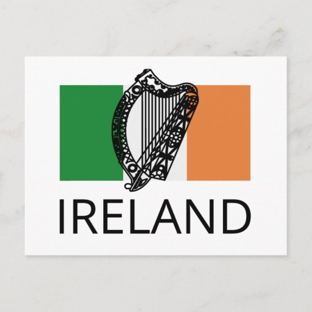 Cartão Postal ireland (Frente)