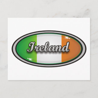 Cartão Postal Ireland flag 1
