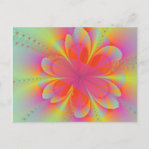 Cartão Postal Iridescente