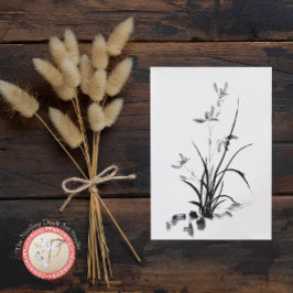 Cartão Postal Íris Chinês - bw Foto