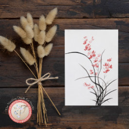 Cartão Postal Íris Chinesa Tradicional - um