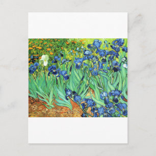 Cartão Postal Irises ~ Monet