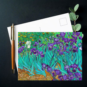 Cartão Postal Irises, Vincent van Gogh