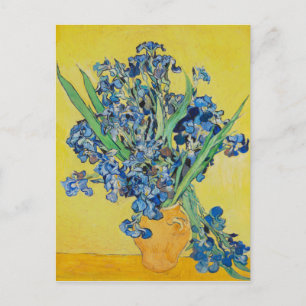 Cartão Postal Irises Vincent van Gogh