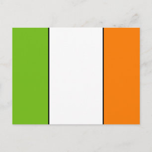 Cartão Postal Irish Flag T shirts e Gifts
