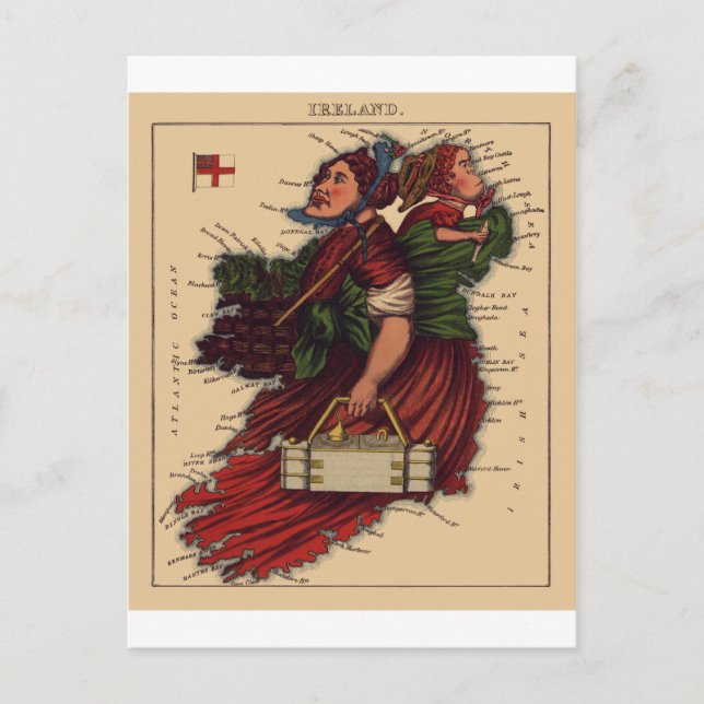 Cartão Postal Irlanda (Frente)