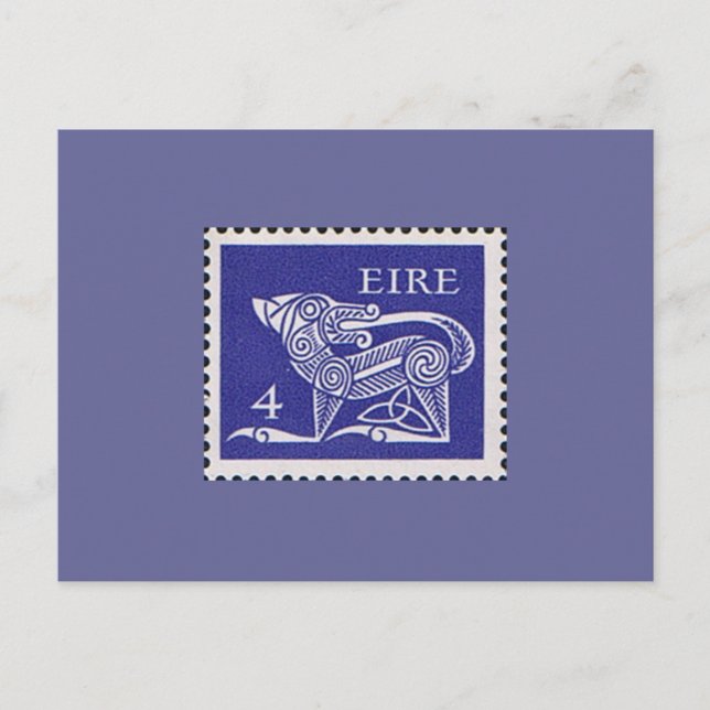 Cartão Postal Irlanda Carimal Carimal 1971 (Frente)